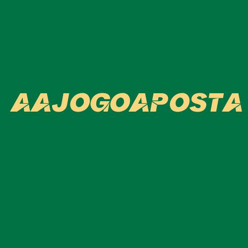 Logo da AAJOGOAPOSTA